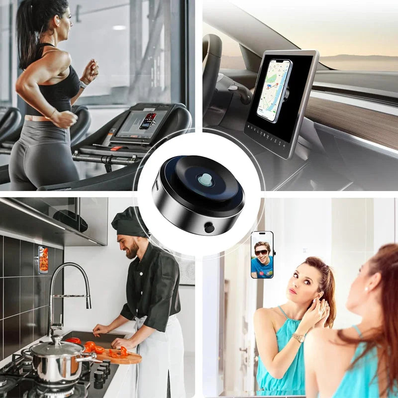 Magnetisk mobiltelefonhållare i vakuum